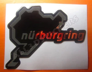 Adesivi Resinati 3D Circuito Nürburgring 13x10 cm (antiguo trazado) - Imagen 1 de 1
