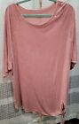 Easel Faded Red tie on the side T shirt Size 2XL Short sleeve 