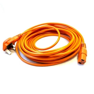 Sebo Evolution 300 350 450 D8 Ersatz Orange Flex Netzkabel Bleikabel IEC - Bild 1 von 5