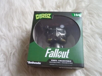 new boxed loot crate dorbz 104 fallout battle armor vinyl figure - Image 1 of 2