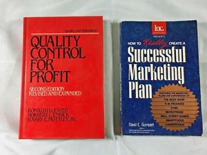 Set of 2 Books on Successful Marketing and Quality Control - Picture 1 of 5