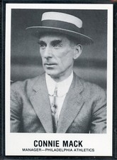 1981 TCMA Baseball Greats - #145 - Connie Mack - Philadelphia Athletics