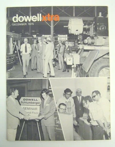 December 1975 Dowell Xtra Dow Chemical Gas Oil Company Employee Magazine  - Bild 1 von 6