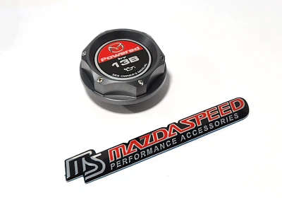 OIL FILLER CAP FOR MAZDA MAZDASPEED RX8 RX7 MIATA PROTEGE 626 323 MX3 BP 13B JDM - Image 1 of 4