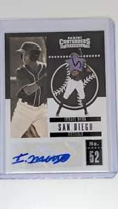 2020 Panini Contenders Baseball Ismael Mena #CA-IM Auto - Bild 1 von 2