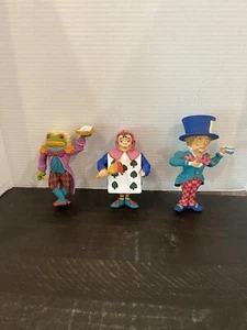 Set Of 3 Dept 56 Alice In Wonderland Ornaments See Photos - Picture 1 of 24
