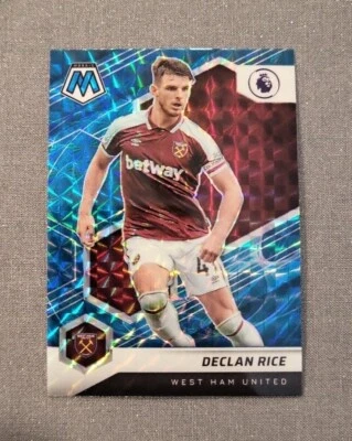 2021-22 Panini Mosaic Premier League Declan Rice Genesis Prizm - Image 1 of 2