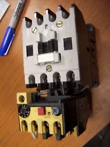 ✌️ALLEN BRADLEY 4.0-6.0 AMP MOTOR STARTER OVERLOAD 100-A18ND3 193-BSB 60 - Picture 1 of 5