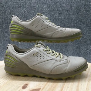 Ecco Zapatos Mujer 44 Cage Pro Golf Sin Tacos Zapatillas con Cordones Gris Cuero Bajo - Imagen 1 de 11