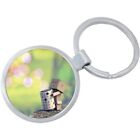 Cute Robot Keychain - Includes 1.25 Inch Loop for Keys or Backpack