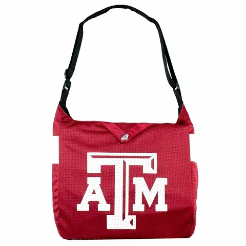 TEXAS A&M AGGIES MVP MESSENGER TOTE BAG JERSEY MATERIAL NEW Cover