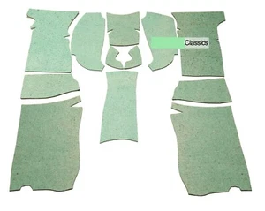 Felt Kit Set Black Fits Triumph Spitfire 1962-1980 - Picture 1 of 2