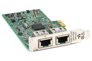616012-001 LP HP NC332T DUAL PORT 1GB RJ-45 ETHERNET ADAPTER LOW PROFILE - Afbeelding 1 van 7