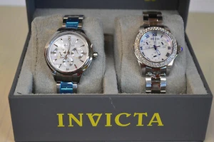 NEW Woman's Invicta Set of two 28479 Angel Lady 34 Stainless steel & Lady 28656 - Picture 1 of 12