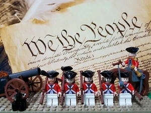 LEGO Revolutionary War Redcoat britische Soldaten NEU 100 % Original LEGO LESEN - Bild 1 von 3