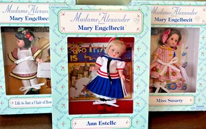 3 PC NWT LOT Madame Alexander Doll MARY ENGELBREIT DollS NRFB 1999 COLLECTIBLE - Picture 1 of 15