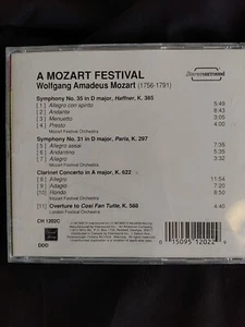 MOZART sYMPH 35-K385,31 K297, CLARINET A MAJOR-K622 CD BRAND NEW CASE Like New  - Picture 1 of 2