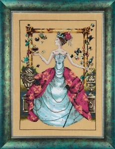 MD133 "QUEEN MARIPOSA"  Chart + Embellishment with Special Threads - Picture 1 of 1
