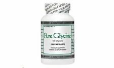 NEW Pure Glycine aids in promoting gluconeogenesis 500 mg 100 Capsules