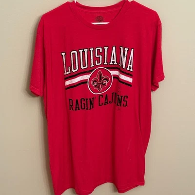 Louisiana-Lafayette Ragin' Cajuns Rivalry Threads Men's T-Shirt Size XL - Image 1 of 4