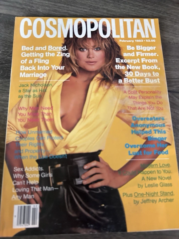 Feb/1983 Cosmopolitan Kathy Ireland Morgan Fairchild Eva Voorhees Walter Dorin - Image 1 of 3