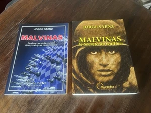 2015/8 Signed Jorge Saenz Guerra de Malvinas in Spanish - Bild 1 von 22