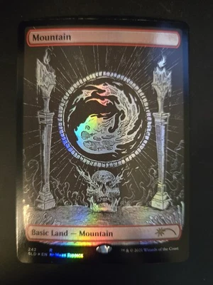 Mountain NM Secret Lair - Crushing Brutality MTG FREE SHIPPING - Image 1 of 2