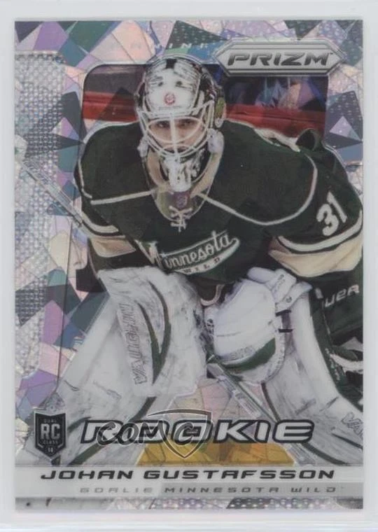 2013 Rookie Anthology Prizm Update Spring Expo Cracked Ice Johan Gustafsson RC - Image 1 of 2