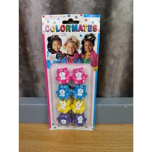 Corbatas de pelo bobble vintage de oso de peluche con soporte de cola de caballo - Imagen 1 de 7