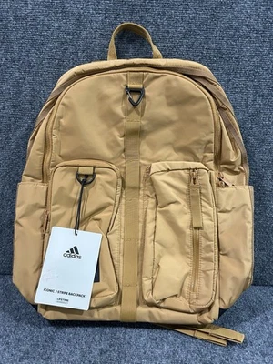 NOVA EM FOLHA ADIDAS Iconic 3 Mochila 15' Laptop Bookbag Mesa Marrom/Castanho 5155260 - Imagem 1 de 4