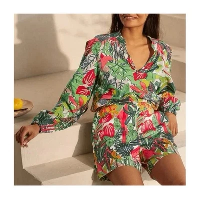 Blusa Boden Heather Parrot 16/18 Foto 1 de 4