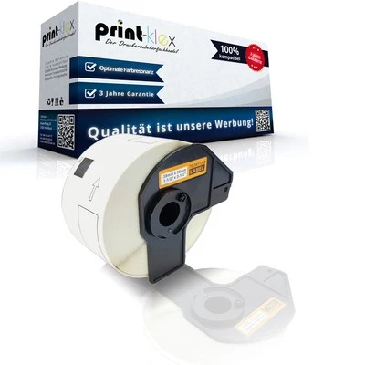 PRINT-KLEX GMBH & CO. KG kompatible Adress Etiketten Rolle für Brother P Touch-QL-500 DK11208 W Drucker L