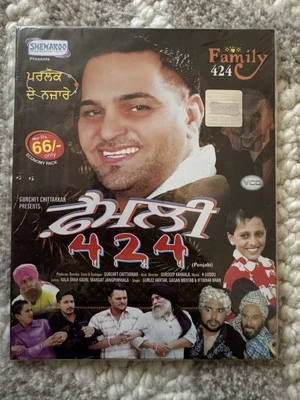 Sealed brand New- Family 424 (RARE) Punjabi Comedy Movie  - Image 1 of 2