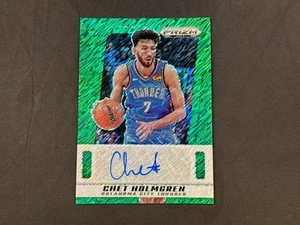 2024-25 PANINI PRIZM DECA CHET HOLMGREN FOTL GREEN SHIMMER PRIZMS AUTO 3/15 - Imagen 1 de 2