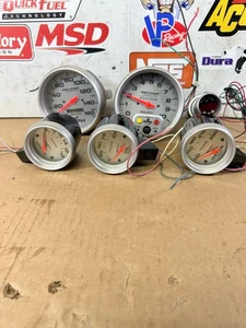 AUTOMETER PRO-COMP ULTRA LITE GAUGE SET MPH 10,000 RPM TACH OIL PSI VOLTS WATER - Bild 1 von 13
