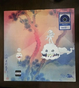 BLUE VINYL----  KIDS SEE GHOSTS Walmart LP RECORD Kanye West KID CUDI       0627 - Picture 1 of 3