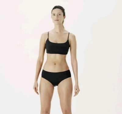 Biquíni Andie The Maui TOP natação liso preto-feminino plus size XXL - Imagem 1 de 4