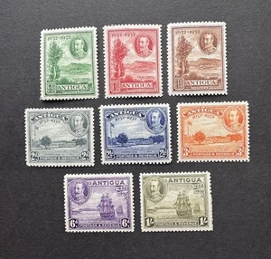 Antigua SG 81/88 KGV set to 1s MNH - CAT £80 - Picture 1 of 2