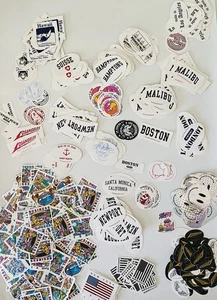 Vtg Lot Brandy Melville Stickers 400+ - Picture 1 of 24
