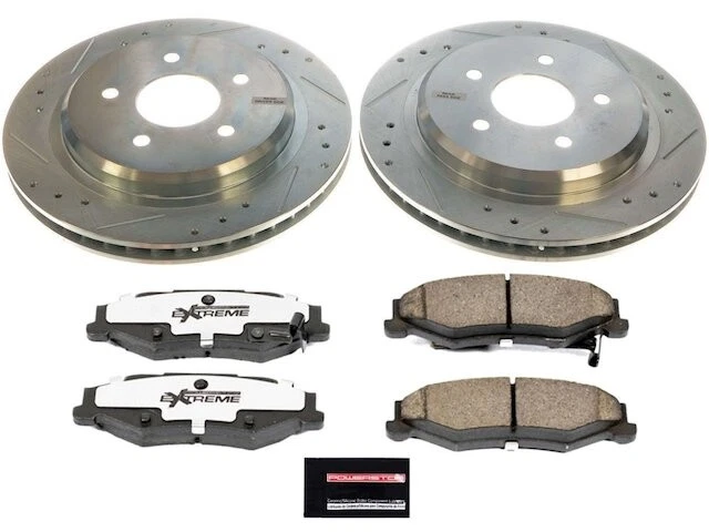 Rear Brake Pad and Rotor Kit For 2004-2009 Cadillac XLR 2005 2006 2007 CT337KN - Image 1 of 1