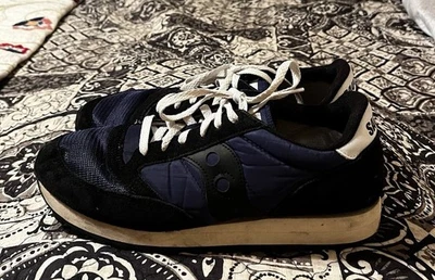 Saucony Jazz Original Vintage Navy/White Sneakers/Shoes. Men’s 11 - Image 1 of 4