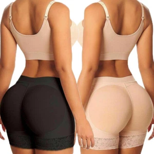 Women Fake Ass Butt Lift Hip Enhancer Booty Gain Padded Underwear Panties Shaper - Picture 1 of 20
