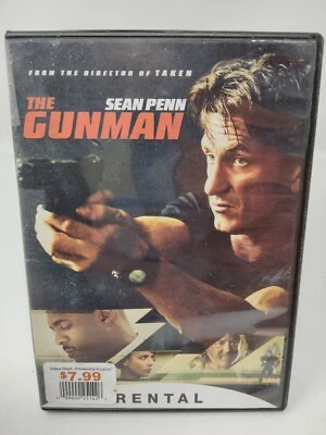The Gunman DVD Widescreen 2015 (Former Rental Exclusive) Sean Penn, Idris Elba - Image 1 of 4