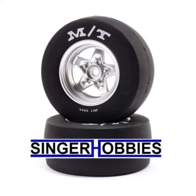 LOSI LOS41041 Mickey Thompson, Rear Tire, Premounted: 1970 Mini Drag NEW HH - Image 1 of 2