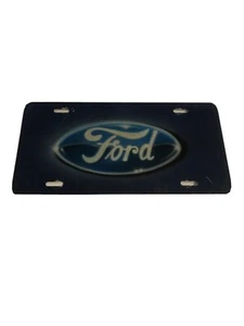 Vintage Ford Blue Car Tag - Imagen 1 de 4