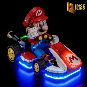 Juego de luces LED BrickBling para LEGO Mario Kart 72037 (estándar) - Imagen 1 de 17