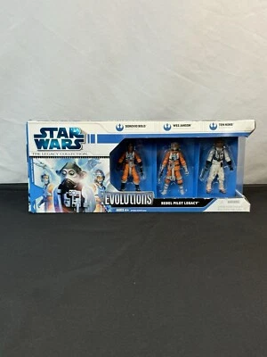 Star Wars Evolutions Rebel Pilot Legacy NIB Dorovio Bold, Wes Janson, & Ten Numb - Image 1 of 4
