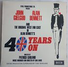 "40 YEARS ON"" ORIGINAL WEST END CAST VINYL LP DECCA SKL 4987"