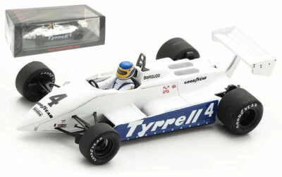 Spark S7282 Tyrrell 011 #4 South African GP 1982 - Slim Borgudd 1/43 Scale - Image 1 of 4