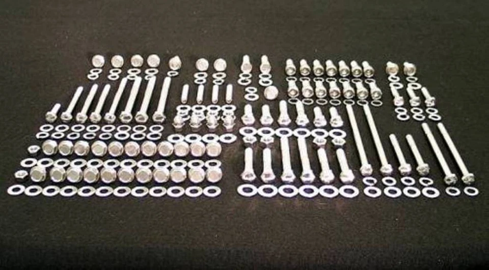 FORD Y-BLOCK ENGINE BOLTS KIT 1955-1957 THUNDERBIRD T-BIRD STAINLESS STEEL HEX  - Image 1 of 1